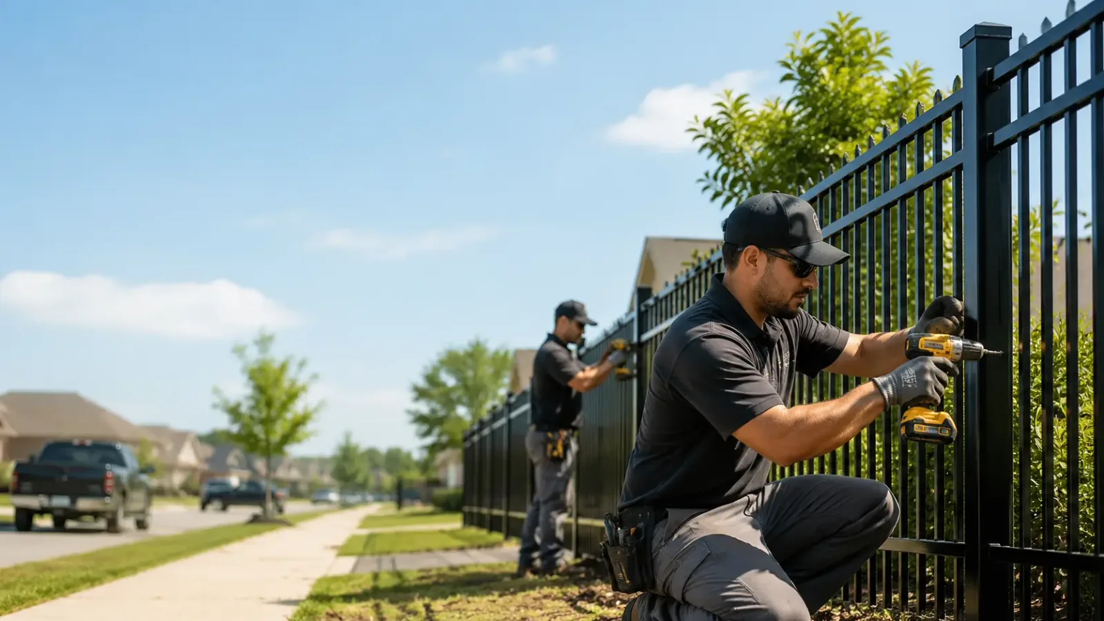 Metal Fence Installation in Easton, MN